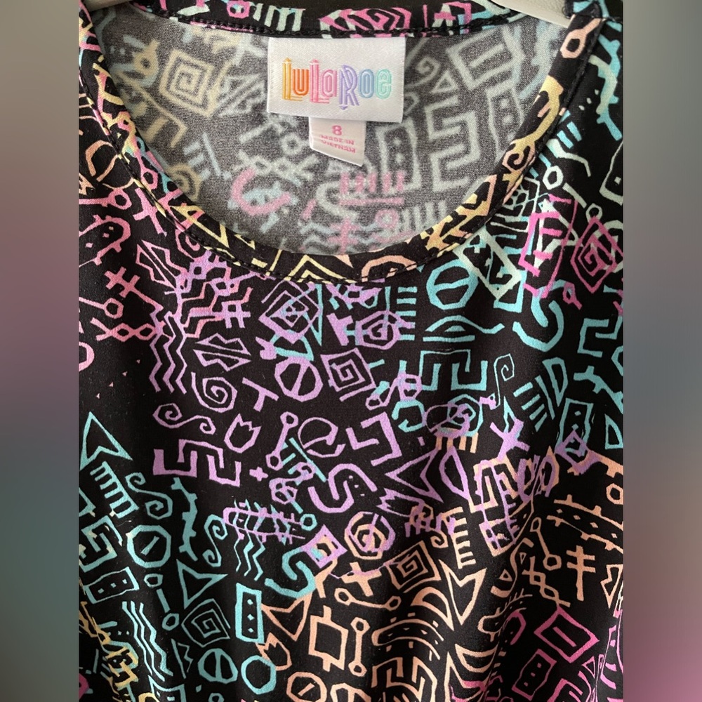 LuLaRoe Dress Girls size 8